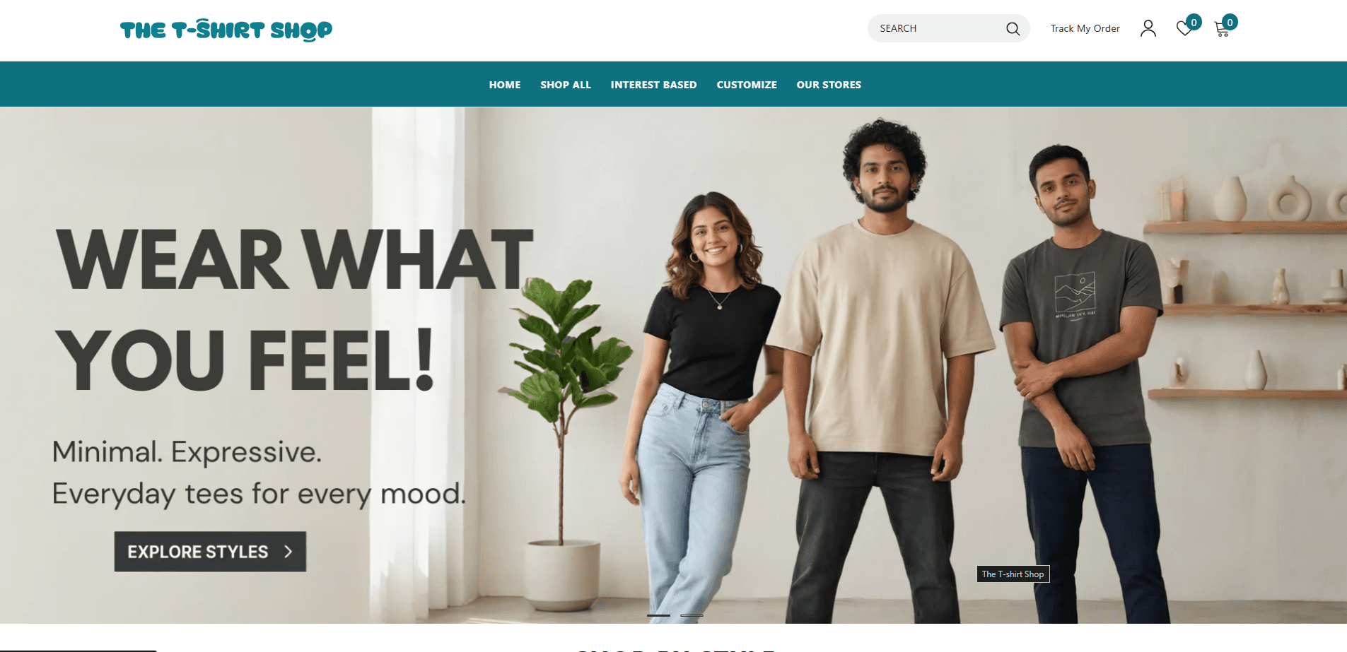 T-Shirt Shop